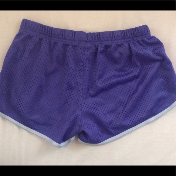 PURPLE NETTED SHORTS - Picture 2 of 5
